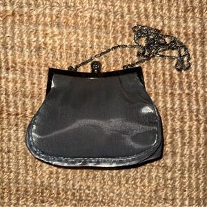 Elegant Silver Evening Clutch